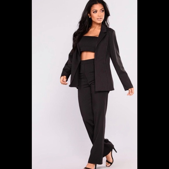 Tops - 🖤Fashionnova 3 Piece Suit